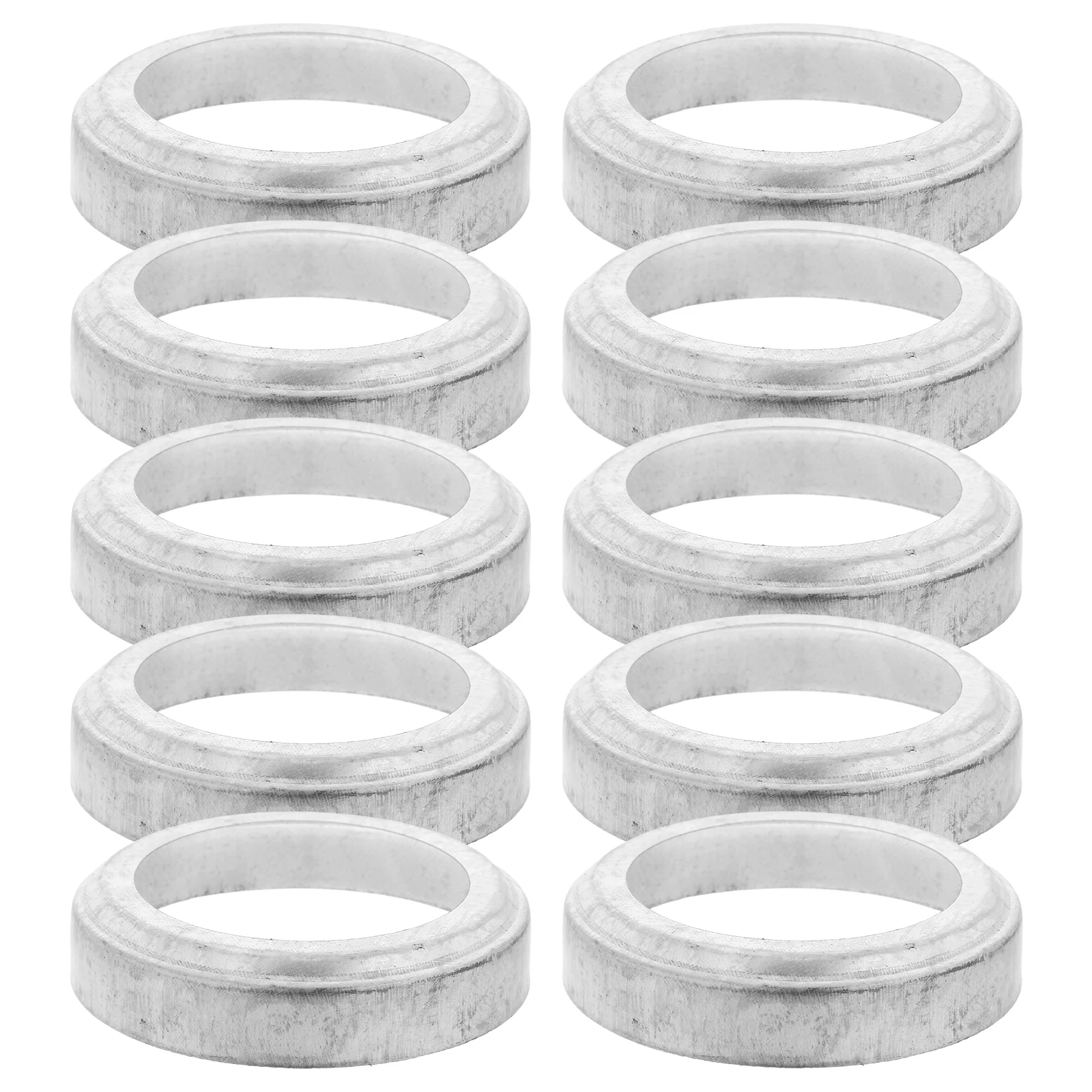 

10pcs Foot Cover Decorative Round Base Stair Handrail Iron Cap Durable Protection Easy Installation Versatile Use Ideal Fit