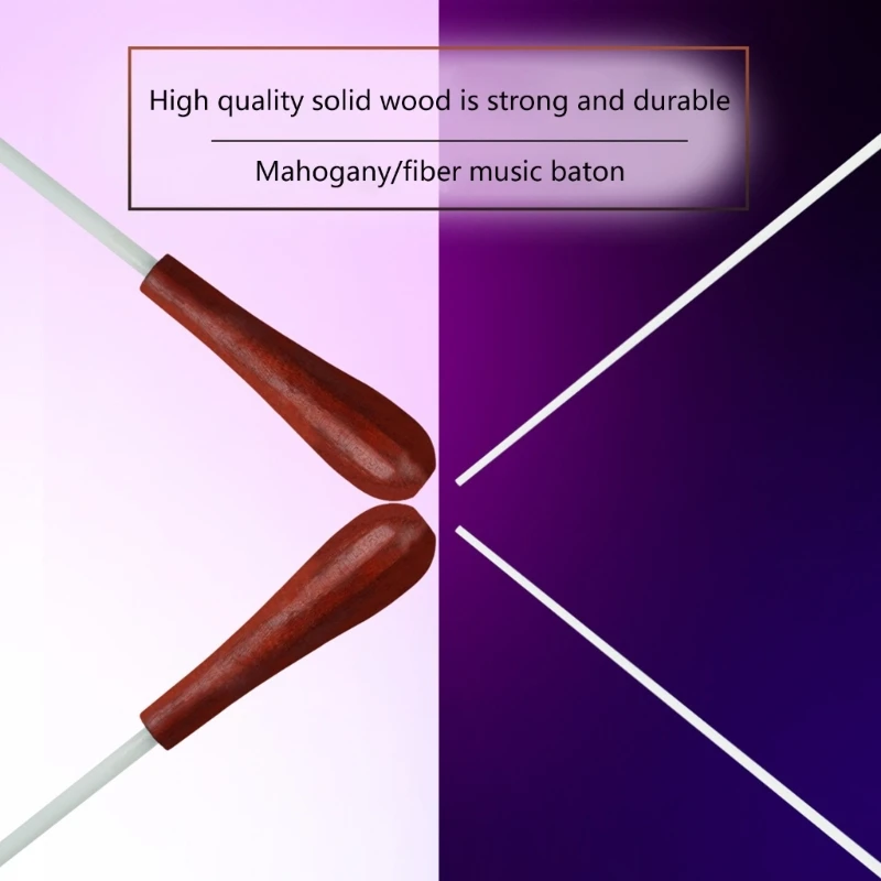 مقبض خشبي الأوركسترا قيادة الموسيقى الهراوات قائد الموسيقى الهراوات قائد السمفونيات مدير الكورال آلة موسيقية