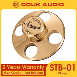 Douk Audio Hi-Fi Records LP Disc Stabilizer Turntables Vinyl Clamp Anti-skid Zinc alloy Silver / Pure Copper Gold