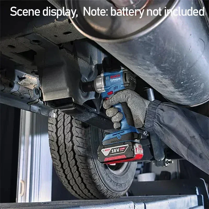 Imagem -04 - Bosch-chave de Impacto sem Fio Ajuste de Torque de Engrenagens Ferramentas Elétricas Bosch Gds18v350 Gds18v-350
