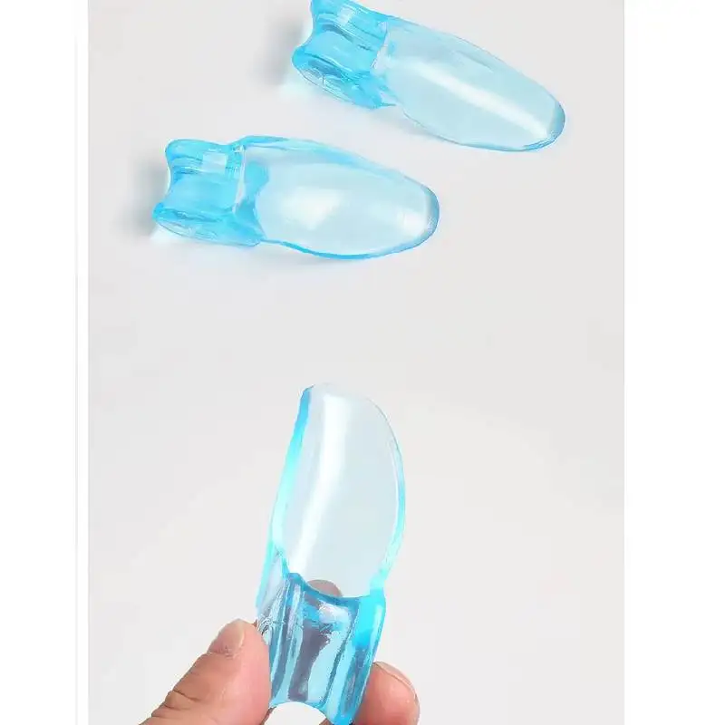 1/5Pairs Silicone Toe Splitter Correction Device Hallux Valgus Large Foot Bone Separation Toe Sleeve Toe Splitter Manicure Tool 5