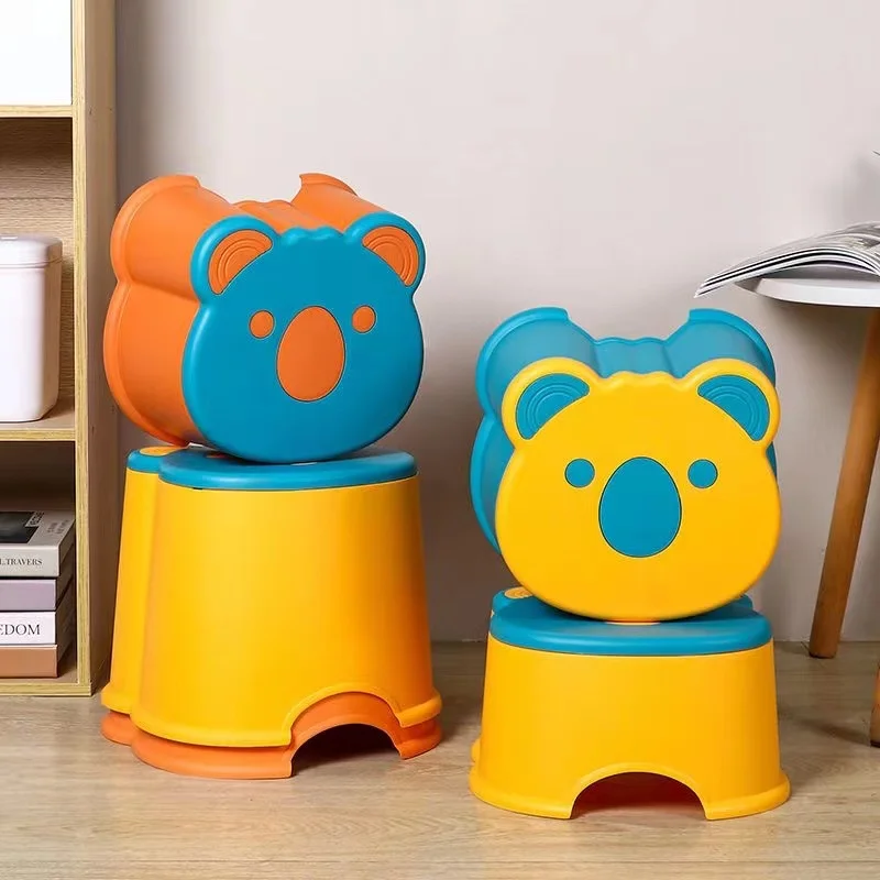 small stool household stacking thickened low table stool shoe stool bench