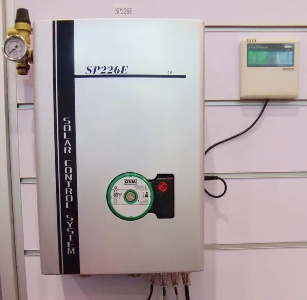 المبيعات الساخنة نظام تسخين المياه بالطاقة الشمسية النشط عبر الحدود باستخدام محطة الطاقة الشمسية المنزلية VSC-SP226 #2