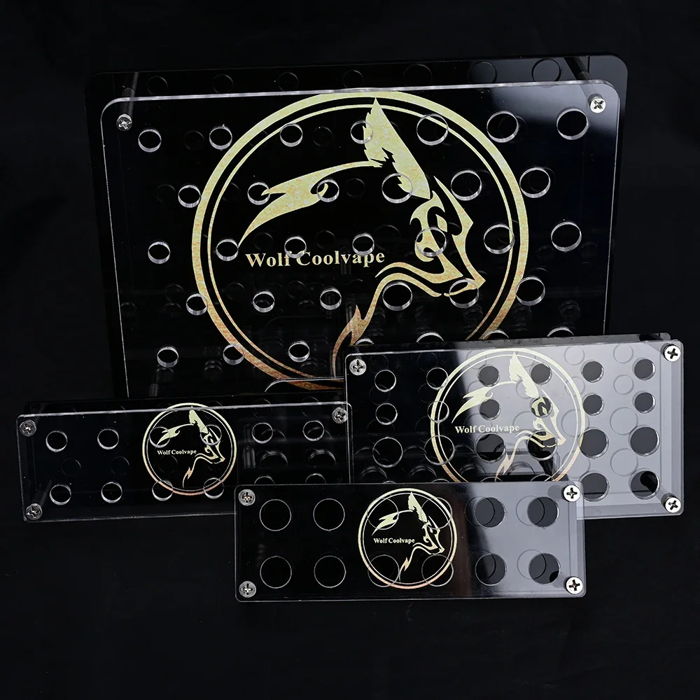 Wolfcoolvape 510/810 بالتنقيط تلميح مكتب حامل مُنظِم عرض موقف ل Vape بالتنقيط نصائح تخزين الرف لعرض 810/510 نصائح #4