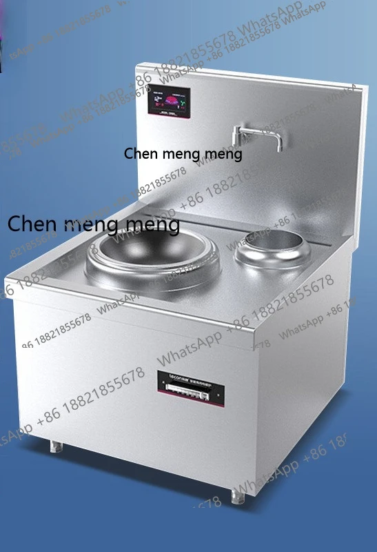 

Commercial electromagnetic single head and single tail small frying stove, high power electromagnetic stove