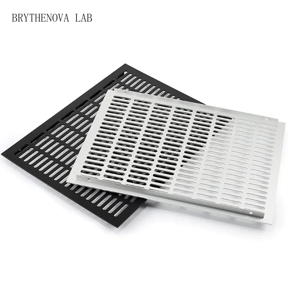 300/400mm Vents Perforated Sheet Aluminum Alloy Air Vent Perforated Web Sheet Plate Ventilation Grille