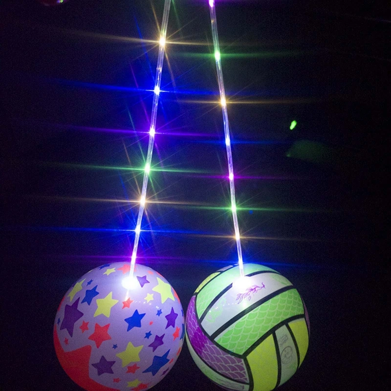 Nuevo Bola brillante 8,6 bola LED que rebota, accesorios recuerdo para fiesta para niño y niña