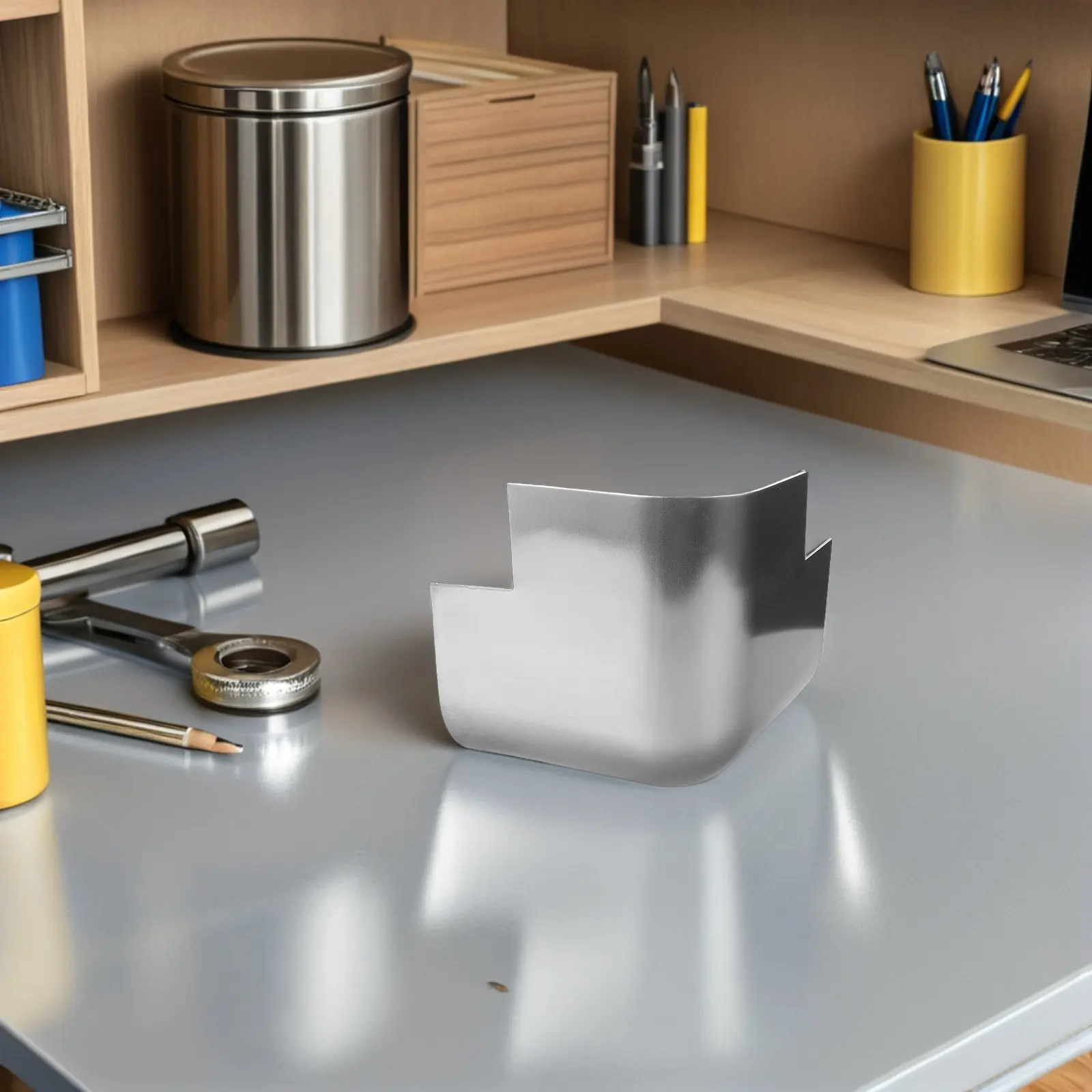 

Heavy Duty Aluminum Edge Corner Protector Gray for Refrigerated Cargo Loads Truck Bed Guards Metal Truck Accessories Interior