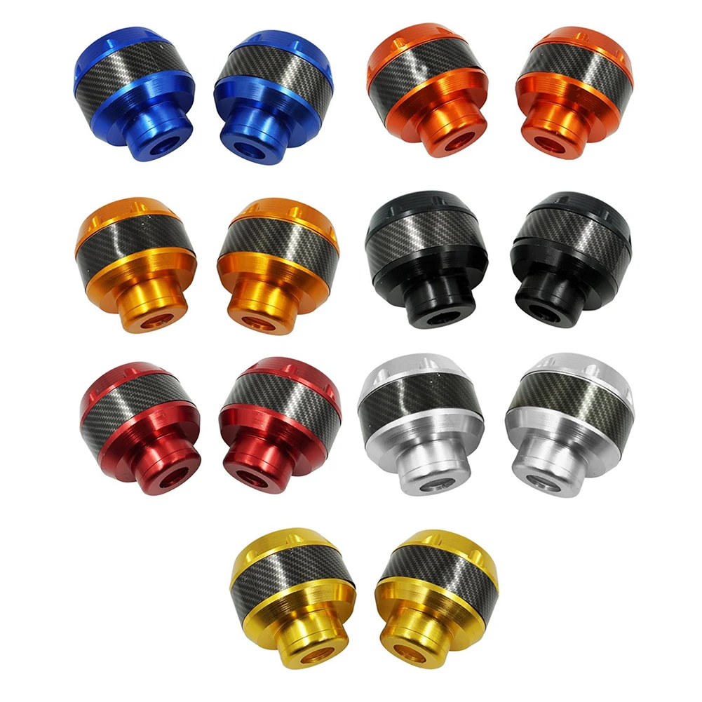 2pcs Motorcycle Front Fork Frame Sliders Wheel Crash Protector Aluminum Alloy Slide Rail Crash Pad For Motorbikes Scooter- Parts