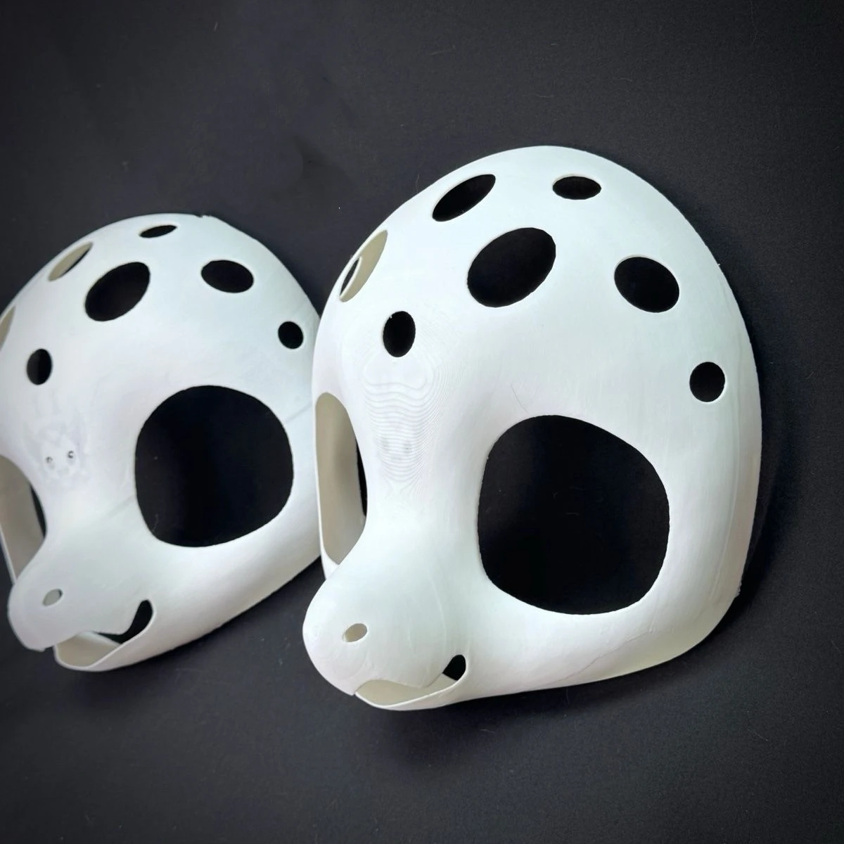 Kemono Basic Mask Material Pla Dragon Skull 3D Printing Semi Realistic Animal Clothing Skeleton Role Play Clothing Accessories