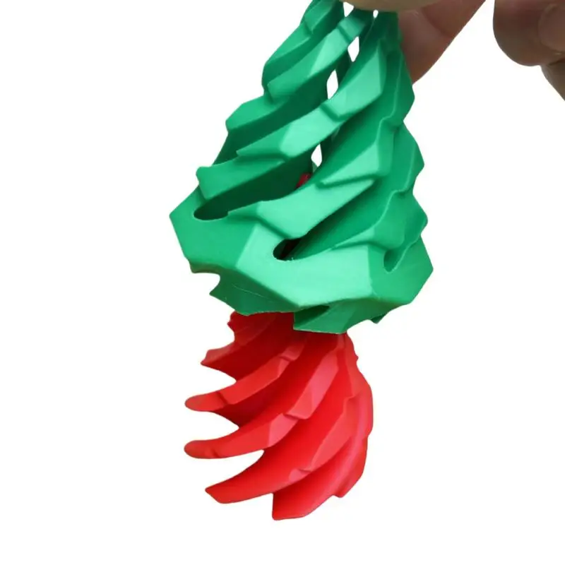 Spiral Christmas Tree Fidget Toy Passthrough Christmas Tree Sculpture Spiral Cone Fidget Toy Impossible Christmas Tree For Home