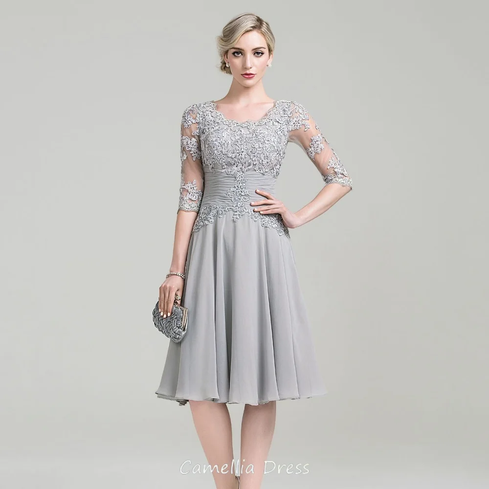 

Customized A Line Mother Dress Women Chiffon Formal Gown Appliques Evening robe Vintage mother of bride dresses wedding 2025