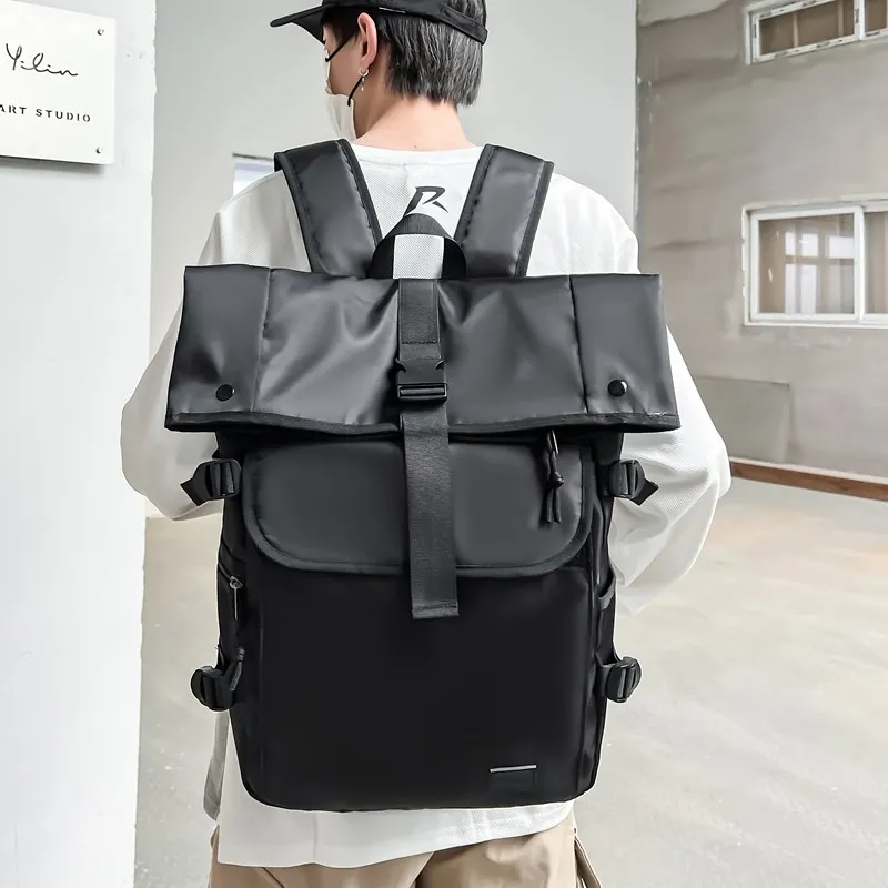 

Large capacity laptop backpack for men's business travel, leisure backpack for women's travel, hand luggage bag for women's trav