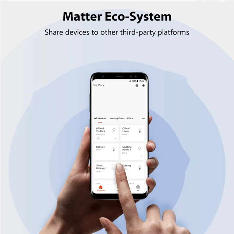 FEDI-Matter Thread Menselijke aanwezigheid Bewegingssensor Tuya Smart Home Automation Infrarood menselijke detector Tuya Hub Thread