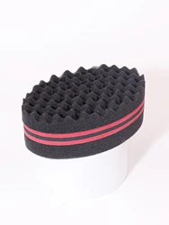 1pcs African curly hair care tool curly sponge, fashionable sponge brush, suitable for black people to perm curly hair