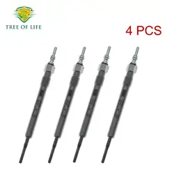 4x Glow Plug 4.4V For SEAT ALHAMBRA ALTEA EXEO IBIZA LEON SKODA OCTAVIA RAPID SUPERB ROOMSTER 03L963319 059963319M 059963319J