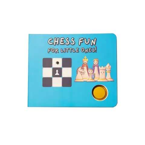 2025 Rolig schackleksak, interaktiv schackbok för barn, lär dig spela strategispel för nybörjare, lärandespel för barn 8 best sales schackbok - №1
