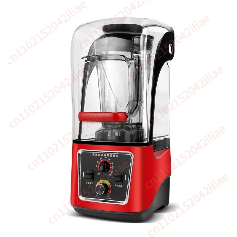 Multifunctional Smoothie Machine with Cover, Juice Milk Tea Shop Cooking Machine