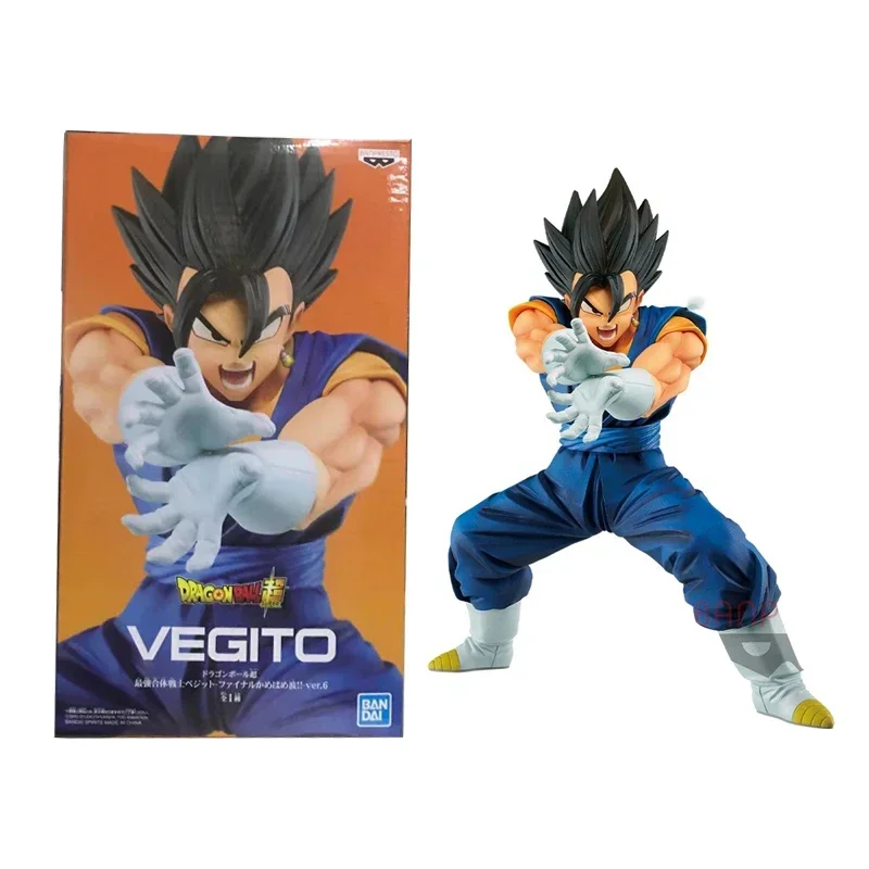 Bandai-figuras de acción de Dragon Ball Z, originales, Super Saiyan, Broli, Son Goku, Gogeta, Vegetto, Klit, Full Scratch