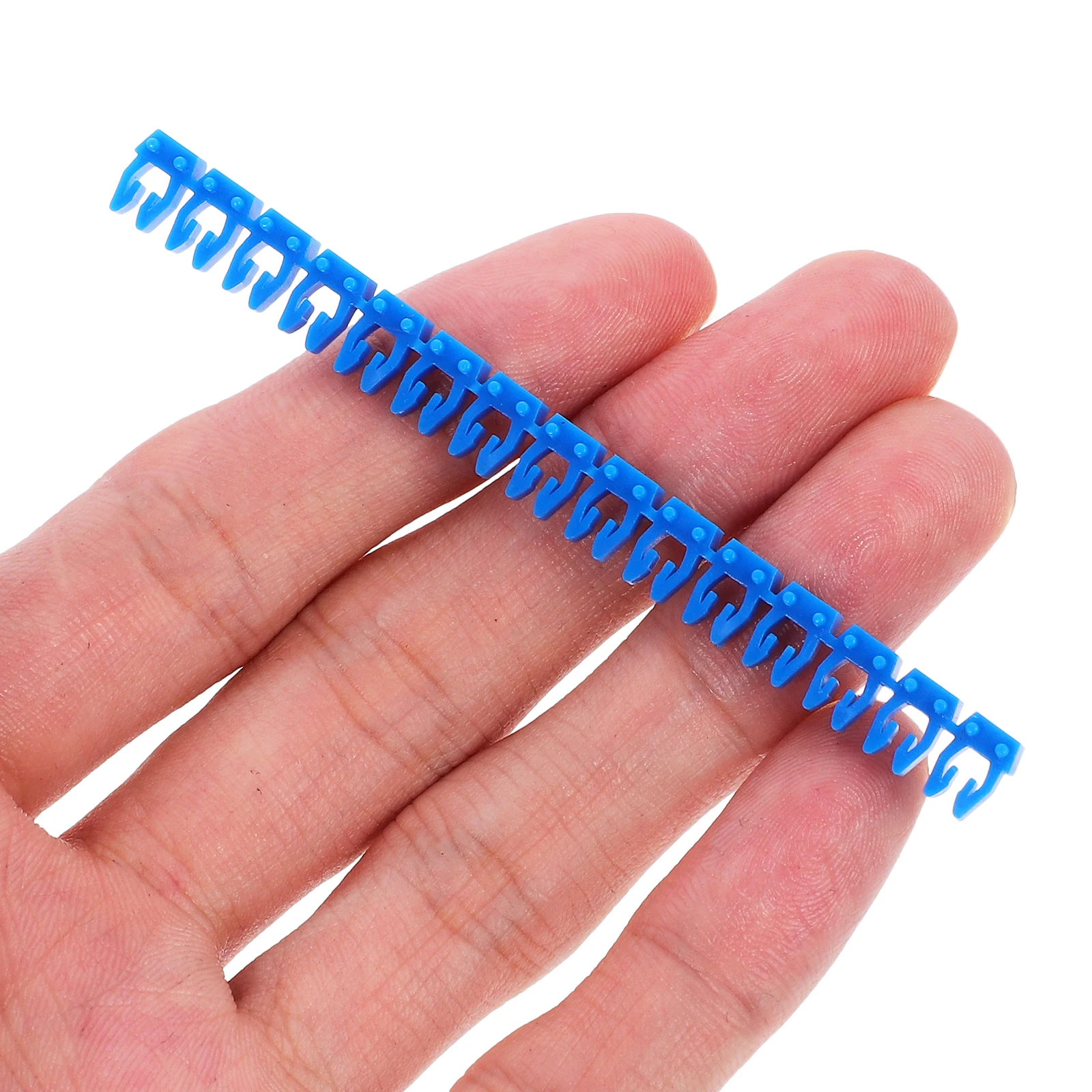 

150pcs Tubes 0-9 Labels Colorful Writable Cable Markers Cable Identification Tags Wire Management Clips Electrical Tags