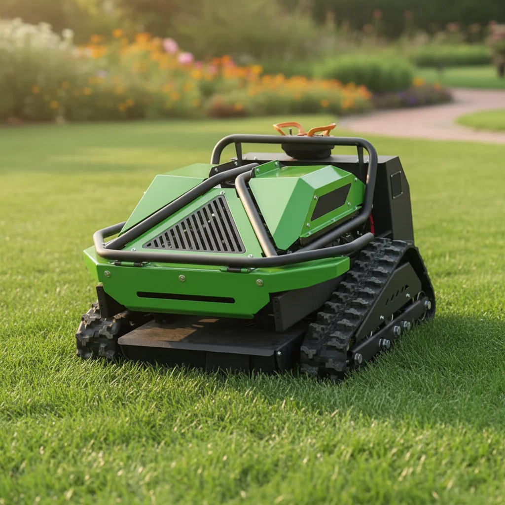 

Customize Crawler Lawn Mower Self-Propelled Mower for Orchard & Hillside Maintenance