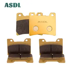 Motorcycle Front and Rear Brake Pads For Yamaha FZR 600 R R 1994-1995 TDM 850 1996-2001 V-MAX 12 1993-2003 FZR1000 EXUP 1000