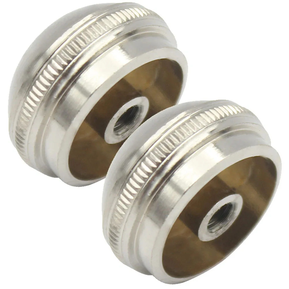 

2Pcs Headjoint Screw Cap Copper Flute Head End Cap Instrument Accessory Flute Repair Parts Instrument Accessory