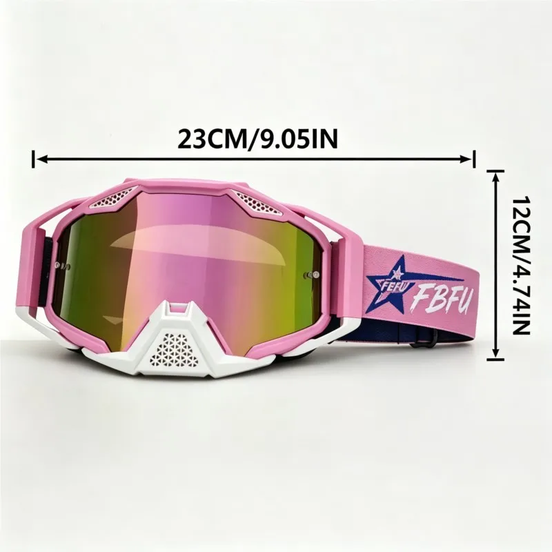 Multi-scenario Sport Eyewear Lightweight Comfortable Glasses for Skiing Motorbike Cycling Offroad Activity