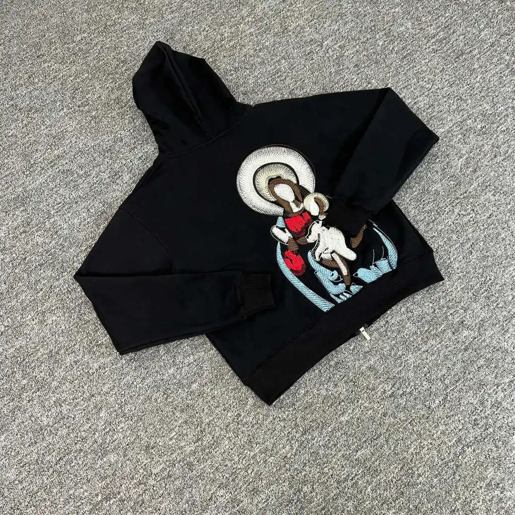 Derschutze 2026 New Awakening Zipper Jacket Heavy-Duty Embroidered Hoodie