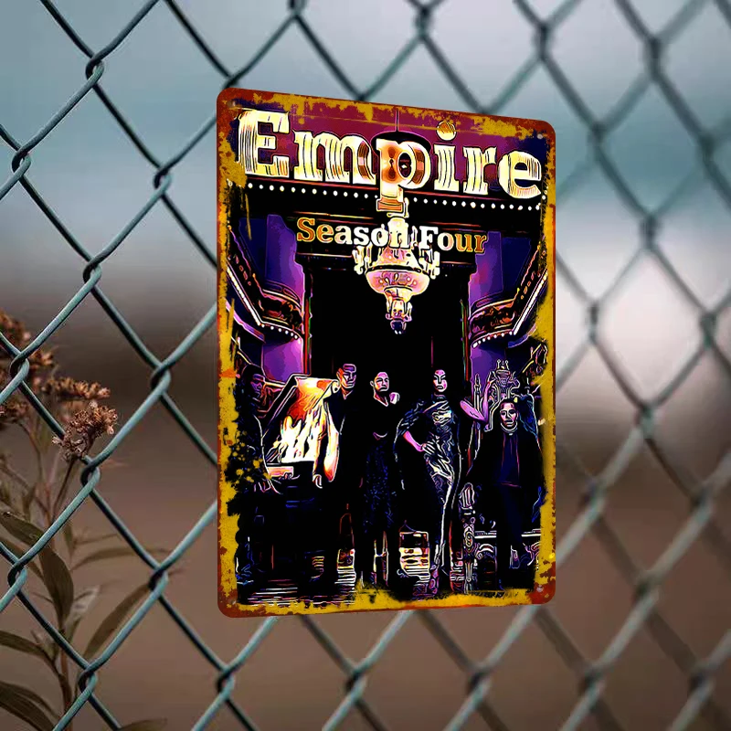 Empire TV Series Season Four Poster Metal Wall Art Home Decor for Fans Collection