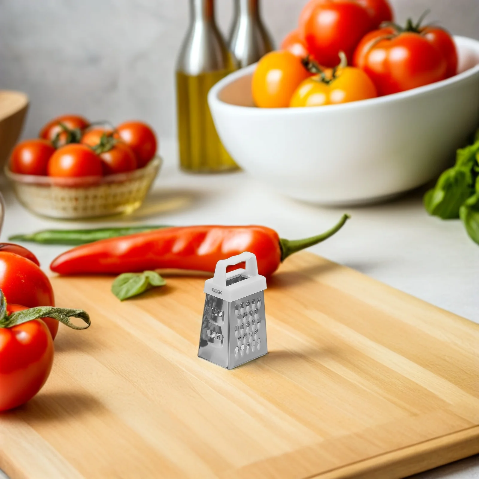 

Набор из 6 мини-терок для сыра из нержавеющей стали, эргономичные ручные терки для твердых сыров, овощей, фруктов, портативные кухонные принадлежности