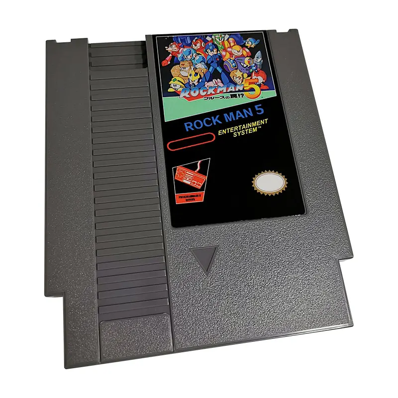 

Classic Game rock man 5 For NES Super Games Multi Cart 72 Pins 8 Bit Game Cartridge,for NES Retro Game Console