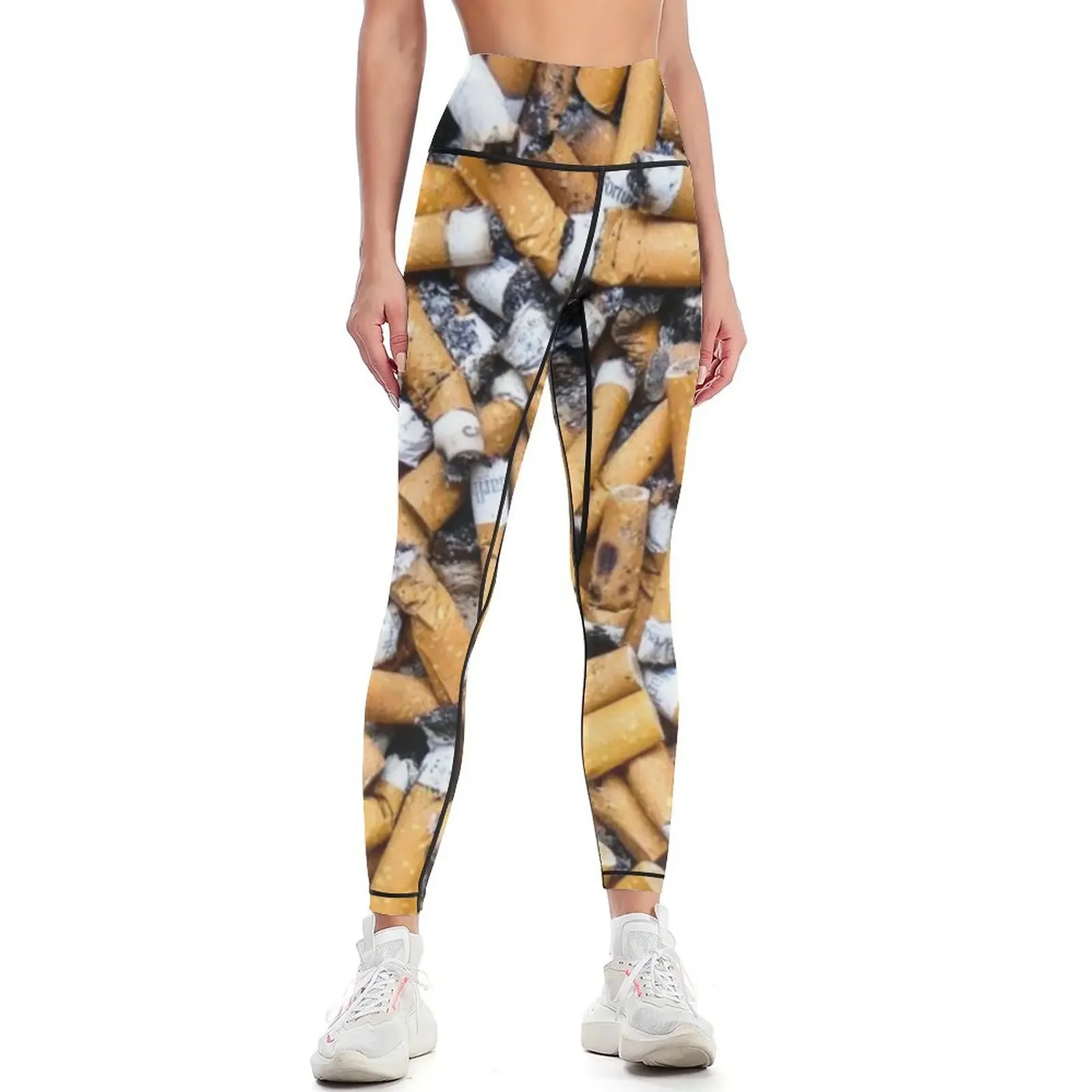 

SMOKING YOURSELF TO DEATH Leggings fitness set gym flared Pants sport Legging sport Womens Leggings