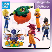 InStock BANDAI Original BANPRESTO Ichiban Kuji Dragon Ball Omnibus CROSS Son Goku Vegeta Frieza Cell Anime Figure Model Toy Gift