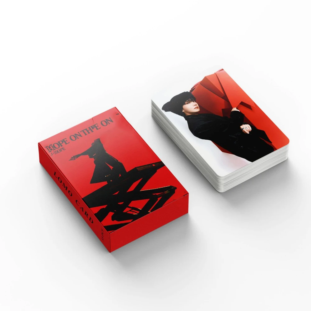 Hope on the Stage Concert Album LOMO Card HD Laser Printing Card J-Hope Card Gift Fans Collection55pcs Kpop Photocard