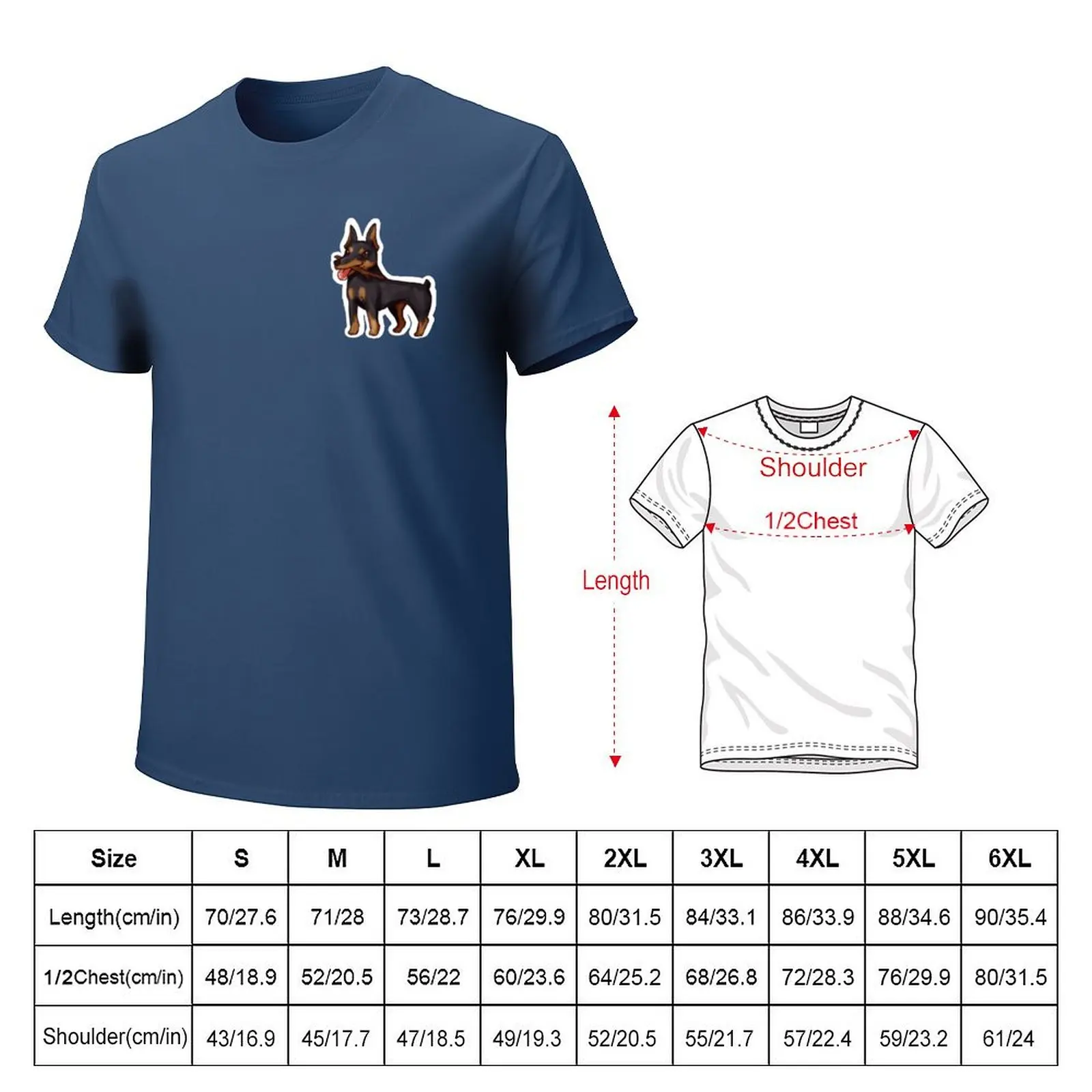 Doberman Puppy T-shirt vintage clothes customizeds summer tops boys whites fruit of the loom mens t shirts