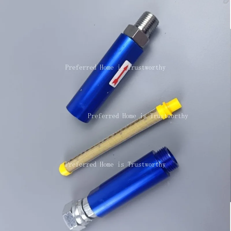 Suitable for Anti Clogging Spray Impurity Filter 100 Mesh Filter 1/4 Airless Spray Machine Accessories