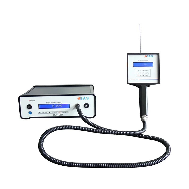 Fully Automatic 1500 PPM Range Test System Portable Double Infrared Quantitative Sf6 Gas Leak Pointer Price