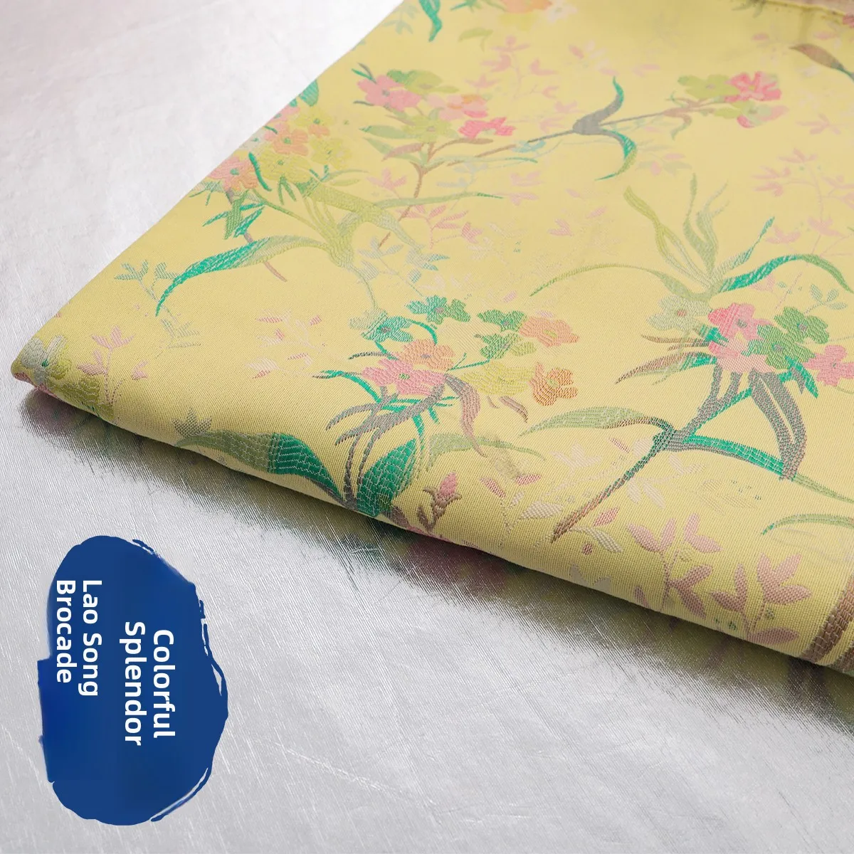 

Новая китайская ткань Sle Old Song Jin с вышивкой, тюнер, верхняя одежда, материал, половный узор, ручная работа, сделай сам