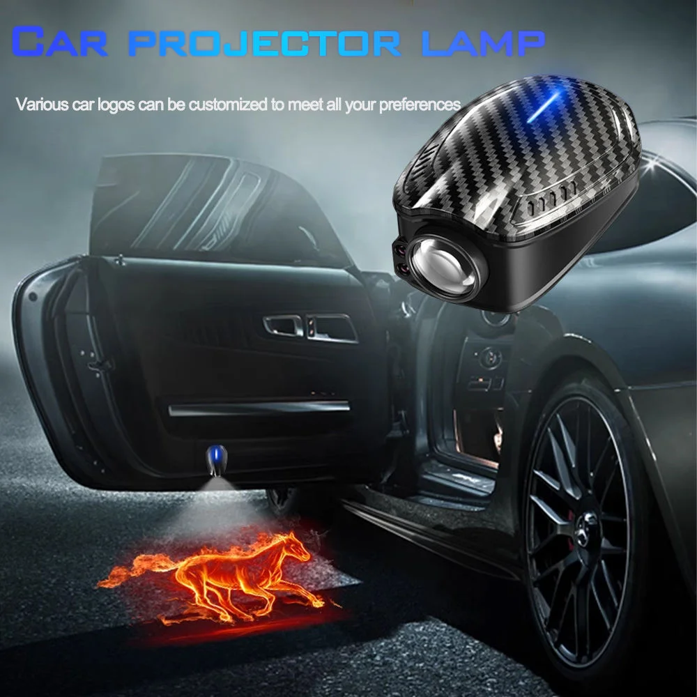 2Pcs Auto Tür Projektor Lampen 3D Willkommen Schatten Lichter Für Chery Omoda C5 5 fx 7 8 Pro plus Omoda 5 7 8 Pro Plus Auto Zubehör – Detail 3