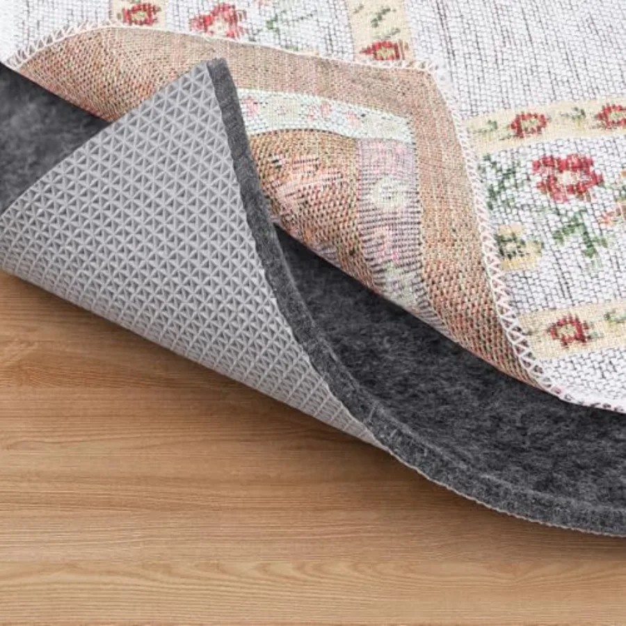 

Противоскользящая подложка для ковров 8x10 футов, толщиной 1/4 дюйма, с войлочной и резиновой основой, амортизирующая, безопасная для всех типов полов, 8x10