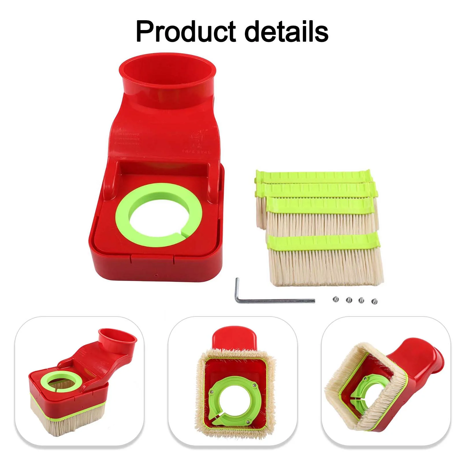 

Spindle Motor Dust Hood Foot Cover with Brush for CNC Milling Machines Efficient Dust Collection and Easy Removal