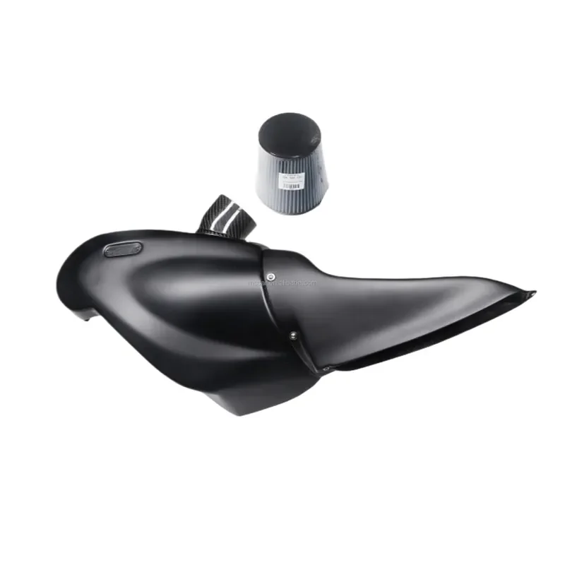 【Factory Wholesale 2026】 Faster Response Real Resin Fiber Air Intake Manifold for A6 A7 3.0T 2.5L 2013-18 Street Version