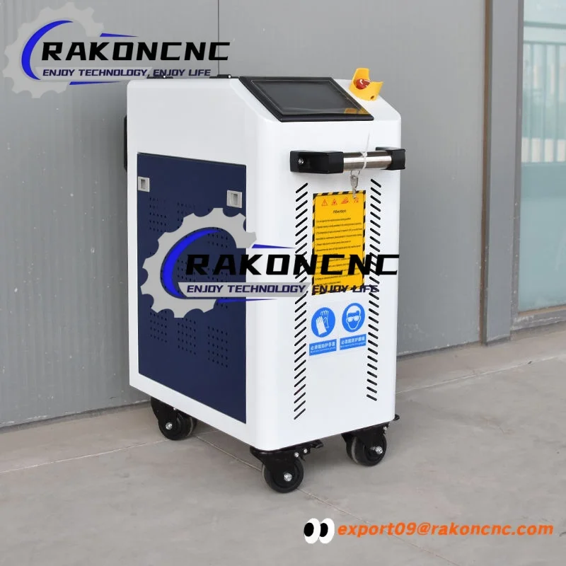 300W JPT Pulsed Laser Cleaning Machine for Rust Oil Paint Metal Wood Aluminum Oxide Layer Removal Air Cooling Laser 100w 500w