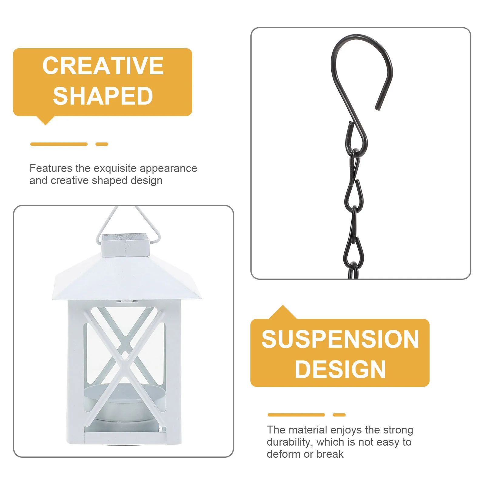 

Decorative Wall Hanging Candleholder Retro Iron Art Stand for Home Bedroom Living Room Wedding Holiday Party