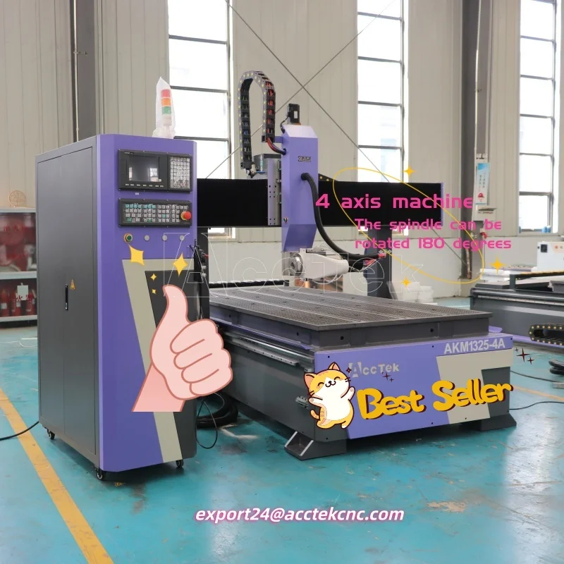 

Непосредственно на заводе фрезерный станок с ЧПУ 4-й оси фрезерный станок с ЧПУ 4*8 футов 1300*2500 мм 3d 4d работает гравировальный станок с ЧПУ для малого бизнеса