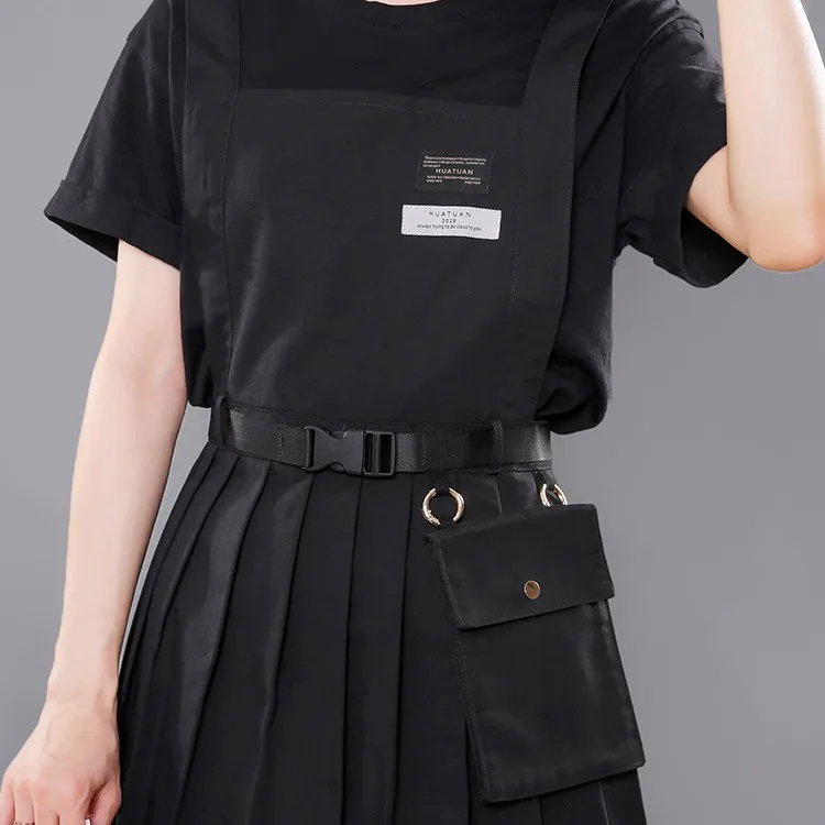 Logo Customized Cool Girl Canvas Apron Coffee, Hair Salon, Carpenter, Horticultural Worker, Denim Strap, Cotton Apron