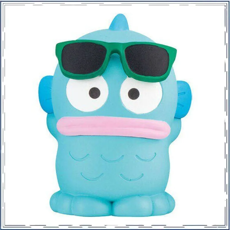 

BANDAI HANGYODON Pochacco Wearing Sunglasses Shaped Dolls Gashapon Ornament