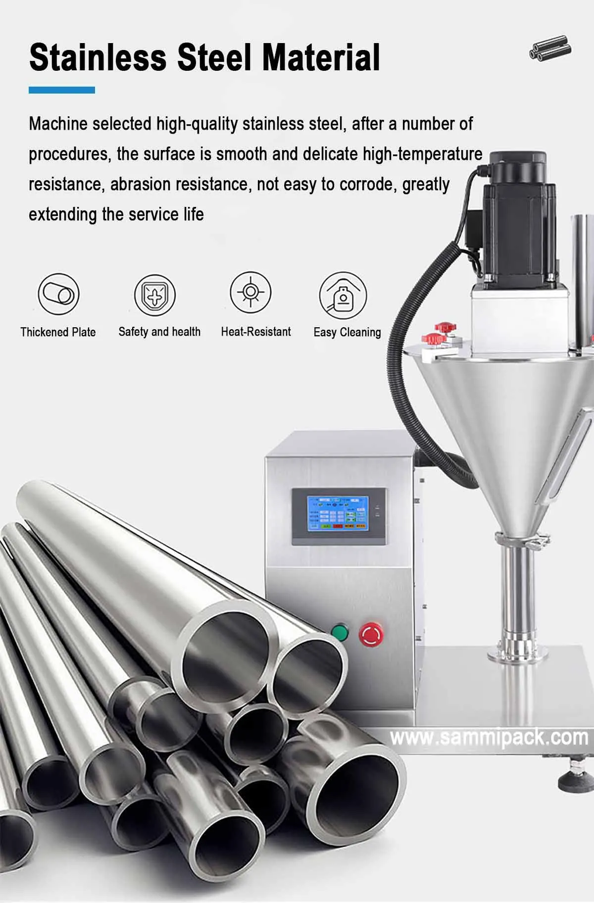 10g 50g 100g 500g 1000g 2000g Screw Auger Filler Dosing Dispenser Dry Fine Spice Coffee Flour Powder Packing Filling Machine