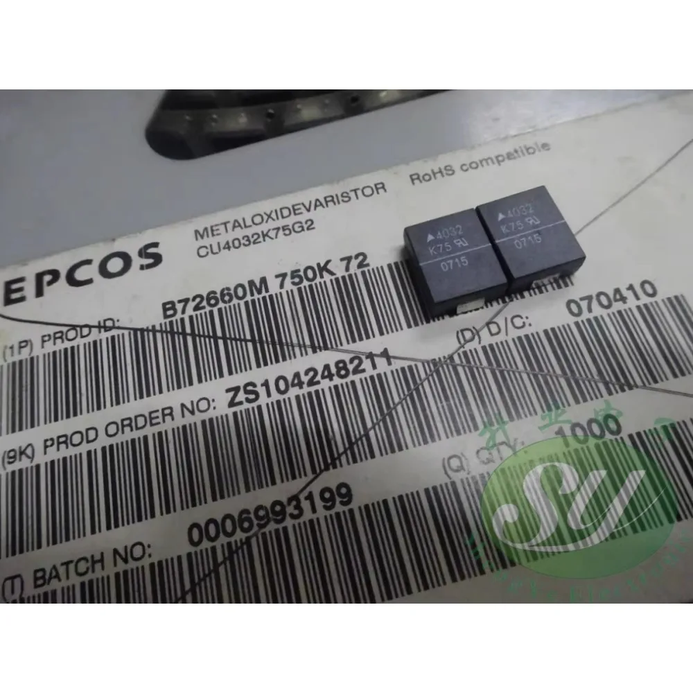 

5PCS EPCOS varistors B72660M750K CU4032K75G brand new varistors